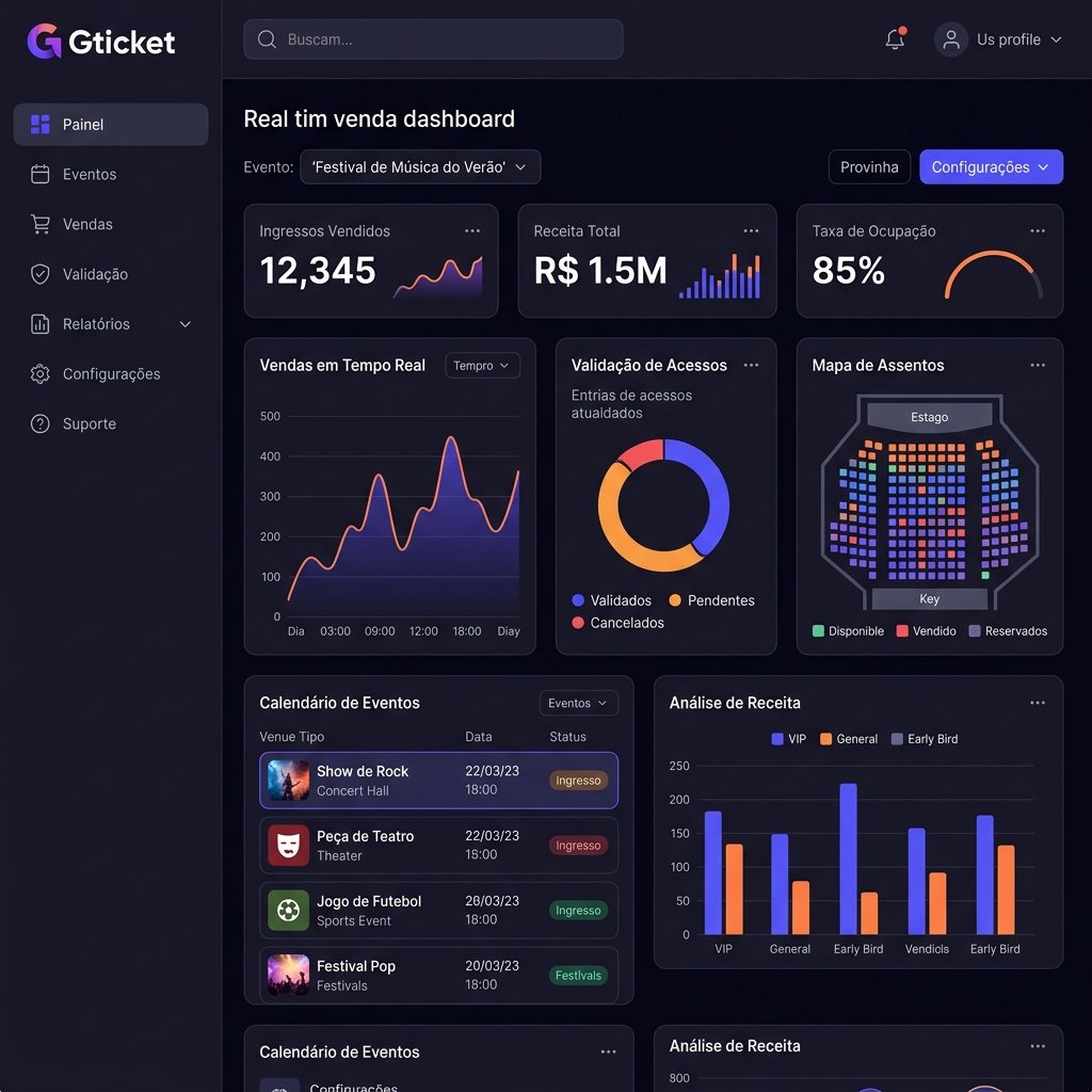 Plataforma Gticket — Adaltech · Tech Lead