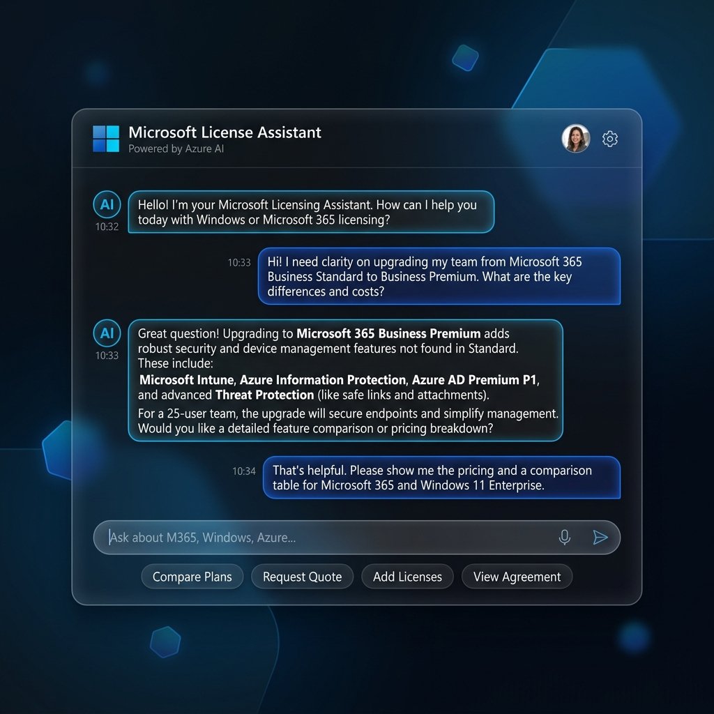 Chatbot de Parceiros Microsoft — DreamONE